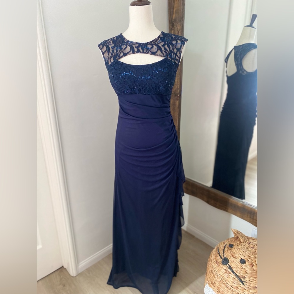 Beautiful Blue  Floor length gown